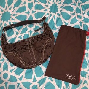 Coach Bag with dust cover